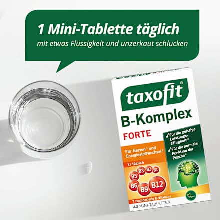 Vitamin B-Komplex Tabletten 40 St taxofit
