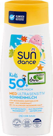 Sonnenmilch Kids MED ultra sensitiv LSF 50+ SUNDANCE