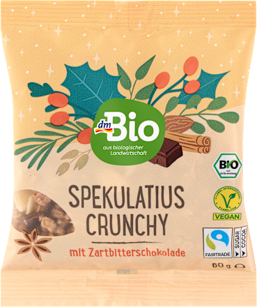 Knuspermüsli, Spekulatius Crunchy mit Zartbitterschokolade, Adventskalender zum Selbstgestalten 2026 dmBio