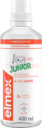 Mundspülung Kariesschutz Junior, 6-12 Jahren elmex