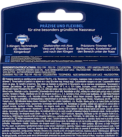 Rasierklingen, precision5 Flex-Pro Balea MEN