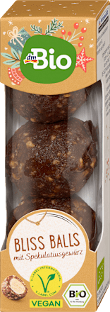 Fruchtkonfekt Bliss Balls Spekulatius dmBio