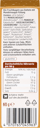 Fruchtkonfekt Bliss Balls Spekulatius dmBio