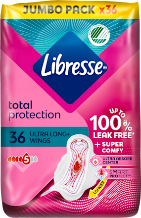 Дамски превръзки Ultra Wing Long Libresse