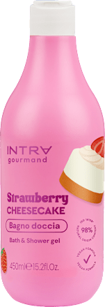 Sprchovací gél Strawberry Cheesecake INTRA gourmand