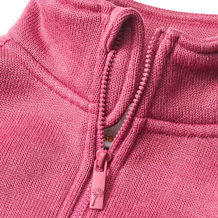 Jacke aus Strickfleece, rosa, Gr. 128 PUSBLU
