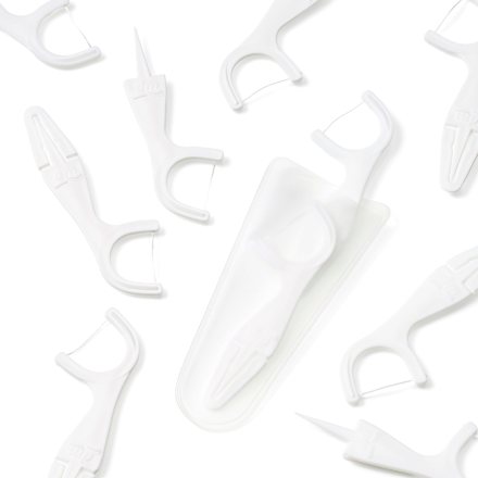 Zahnseidesticks ungewachst Dontodent