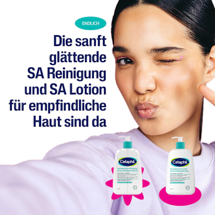 Cetaphil Sanft glättende SA Reinigung Cetaphil