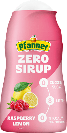 Sirup ZERO Raspberry Lemon Pfanner