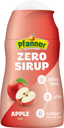 Sirup ZERO Apple Pfanner