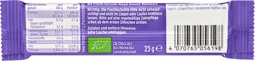 Fruchtriegel Banane-Blaubeere ab 1 Jahr dmBio