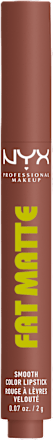 balzám na rty Fat Matte 08 Toasty Taupe NYX PROFESSIONAL MAKEUP