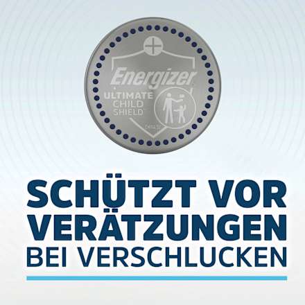 Knopfzelle CR2032 Lithium Child Shield Energizer