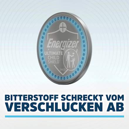 Knopfzelle CR2032 Lithium Child Shield Energizer