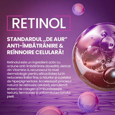 Mască șervețel pentru față cu retinol Elmiplant