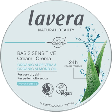 Crema All-Round Basis Sensitiv lavera NATURKOSMETIK