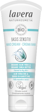 Crema mani Basis Sensitiv lavera NATURKOSMETIK