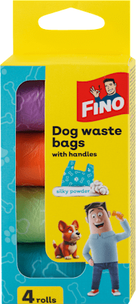 Higijenske kesice za pse (4 rolne x 15 kesica) FINO