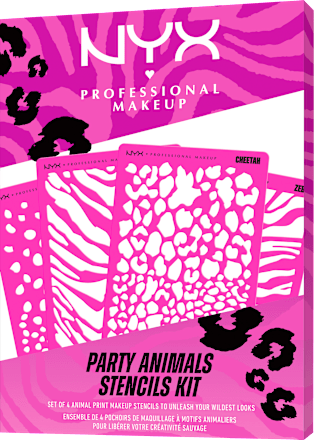 Schablone Party Animals Make-Up Stencils Kit NYX PROFESSIONAL MAKEUP