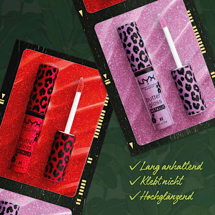 Lipgloss Butter Matallic 02 VioletVix NYX PROFESSIONAL MAKEUP
