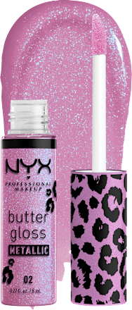 Lipgloss Butter Matallic 02 VioletVix NYX PROFESSIONAL MAKEUP