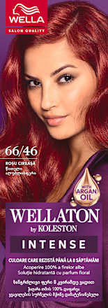Vopsea de păr permanentă 66/46 Roșu Cireașă Wellaton