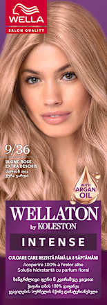 Vopsea de păr permanentă 9/36 Blond rose extra deschis Wellaton