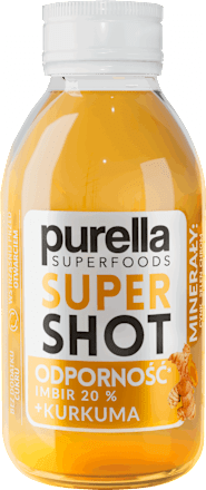 Super Shot Odporność Imbir 20 % + Kurkuma purella