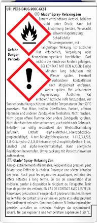 Lufterfrischer Minispray eins Relaxing Zen Nachfüllpack glade