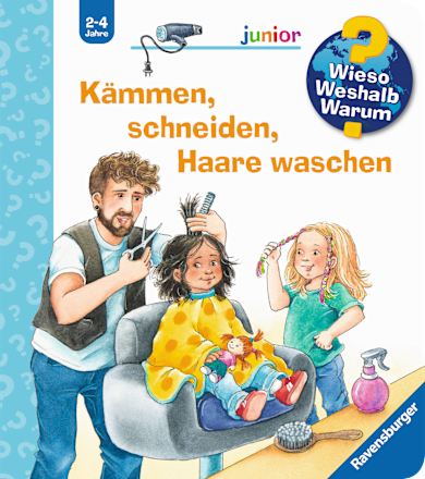 Kinderbuch Wieso Weshalb Warum Kämmen, schneiden, Haare waschen Ravensburger