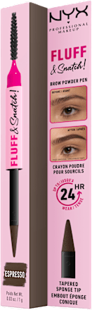 pudrová tužka na obočí Fluff & Snatch, 07 Espresso NYX PROFESSIONAL MAKEUP