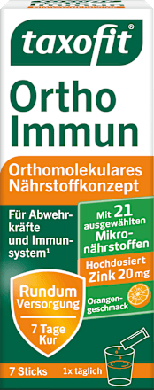 Ortho Immun Trinkgranulat Sticks 7 St taxofit