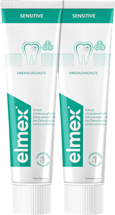 Zahnpasta Sensitive Doppelpack (2 x 75 ml) elmex