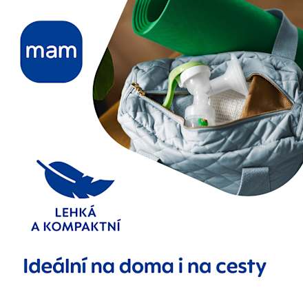 odsávačka mateřského mléka mam
