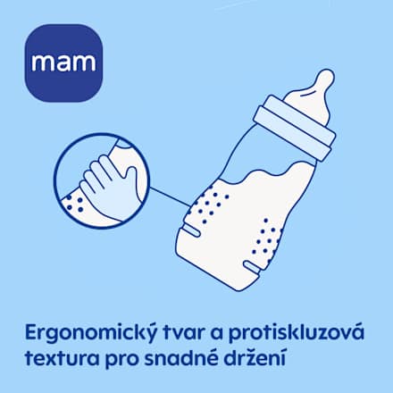 lahev Baby Bottle, béžová, 330 ml mam