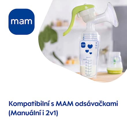sáčky na skladování mateřského mléka mam