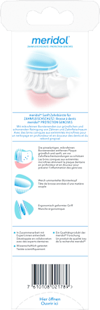 Zahnbürste Zahnfleischschutz sanft (Doppelpack) meridol