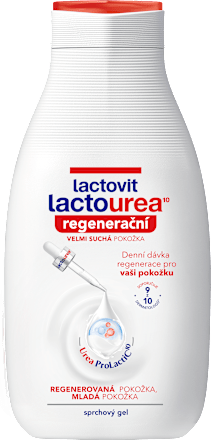 sprchový gel regenerační Lactourea lactovit