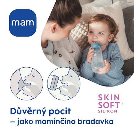 savička s rychlým průtokem silikonová mam