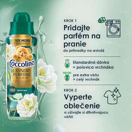 Prací parfum Green Spa Coccolino