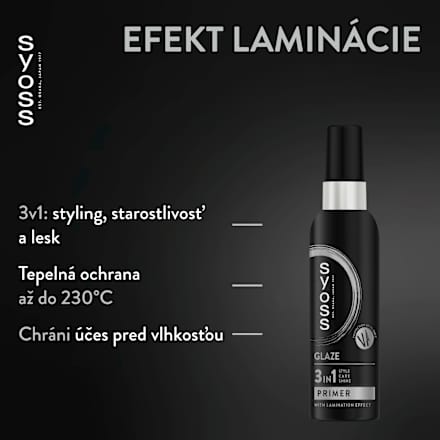 Primer na vlasy v spreji Glaze syoss