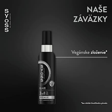 Primer na vlasy v spreji Glaze syoss