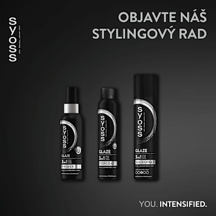 Sprej pre lesk vlasov Glaze syoss