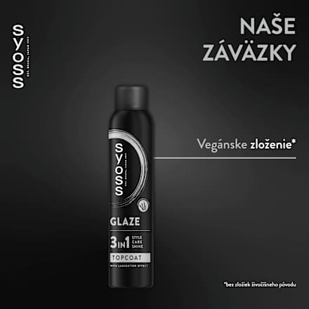 Sprej pre lesk vlasov Glaze syoss