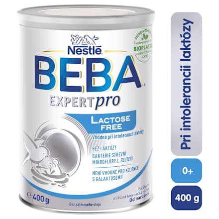Počiatočná dojčenská mliečna výživa EXPERTpro Lactose free BEBA