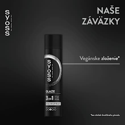 Lak na vlasy Glaze syoss