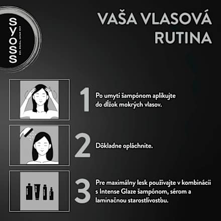 Intenzívny kondicionér Intense Glaze syoss