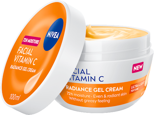 Ultra ľahký rozjasňujúci pleťový gél-krém Facial Vitamin C NIVEA