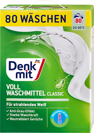 Vollwaschmittel Pulver Denkmit