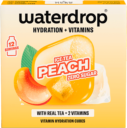 Šumivé kocky Microdrink Ice Tea Peach waterdrop